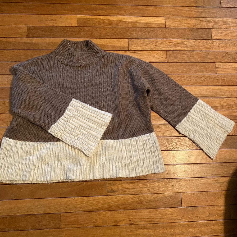 Mock neck sweater